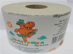 Туалетная бумага Толстушка 1 шт.