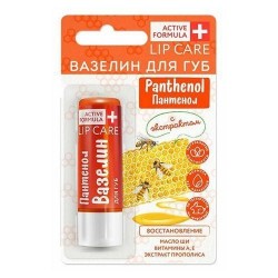 Вазелин для губ Active Formula восстановление с пантенолом и экстрактом прополиса