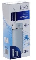 Ирригатор для полости рта КДА NC2001A складной корпус белый