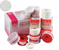 Лейкопластырь фиксирующий Leiko на тканевой (хлопковой) основе р. 4смх500см 1 шт.