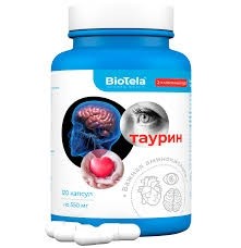 Таурин BioTela 120 шт. капс. 550 мг