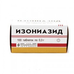 Изониазид табл. 300 мг 100 шт.