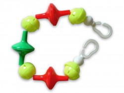 Игрушка-погремушка-подвеска улыбка