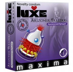 Презервативы Luxe Максима Аризонский бульдог 1 шт.