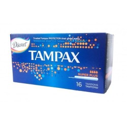 Тампоны Tampax дискрит супер плюс с аппликатором 16 шт.