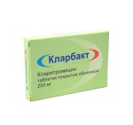 Кларбакт, таблетки покрытые оболочкой 250 мг 10 шт
