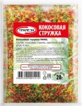 Кокосовая стружка, Трапеза 20 г 1 шт цветная цвет в ассортименте пакет