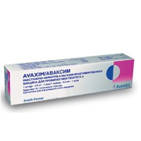 Аваксим сусп. для в/м введ. 0.5 мл/доза 0.5 мл 1 шт.
