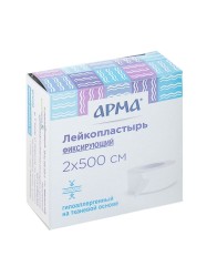 Лейкопластырь фиксирующий Арма р. 2смх500см 1 шт.