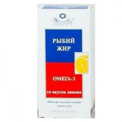 Рыбий жир омега-3 50 шт. капс. жев. 0.47 г