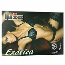 Презервативы Luxe экзотика со смазкой 3 шт.