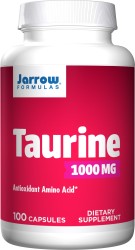 Таурин 1000 мг Jarrow Formulas 100 шт. капс. 1193 мг