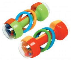 Игрушка-погремушка Мир детства Гантелька