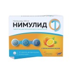 Нимулид, таблетки диспергируемые в полости рта 100 мг 10 шт