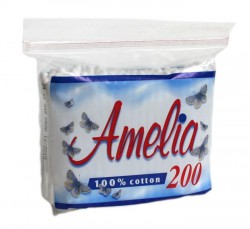 Ватные палочки Амелия 200 шт.