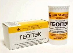 Теопэк табл. пролонг. 300 мг 40 шт.