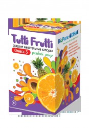 Тутти Фрутти Омега-3 45 шт. капс. 500 мг