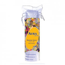 Ватные диски Aura 100 шт.