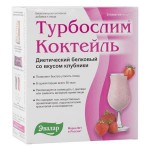 Коктейль диетический, Турбослим 25 г 5 шт клубничный саше