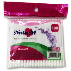 Ватные палочки Nata M 100 шт.