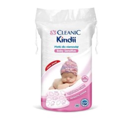 Ватные диски 60 шт. Cleanic Кинди для младенцев