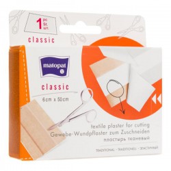 Лейкопластырь Matopat классик р. 0.5мх6см 1 шт.