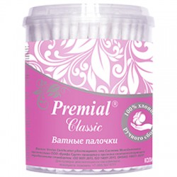 Ватные палочки AMRA цилиндр 100 шт.