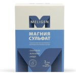 Магния сульфат, порошок для приготовления раствора для приема внутрь 25 г 3 шт