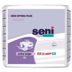 Подгузники для взрослых Seni оптима плюс экстра лардж р. XL 10 шт.