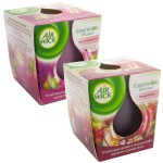 Свеча ароматизированная, AIRWICK (Эрвик) 105 г Анти-табак апельсин в стакане